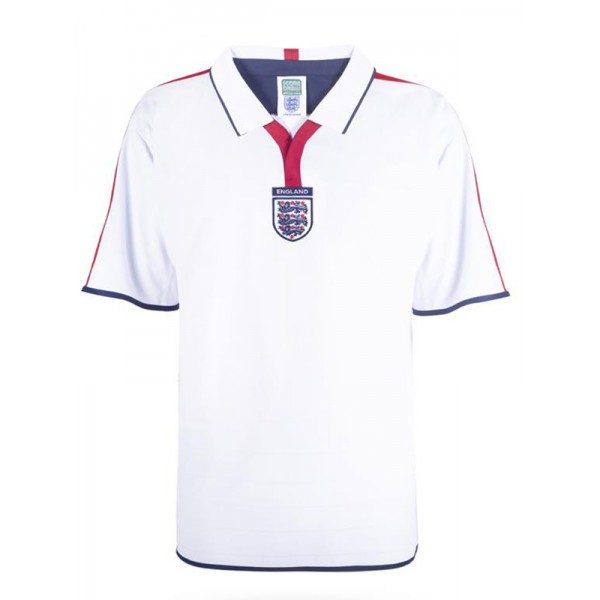 England maglia retrò casalinga uniforme da calcio prima maglia sportiva da calcio da uomo 2003-2005